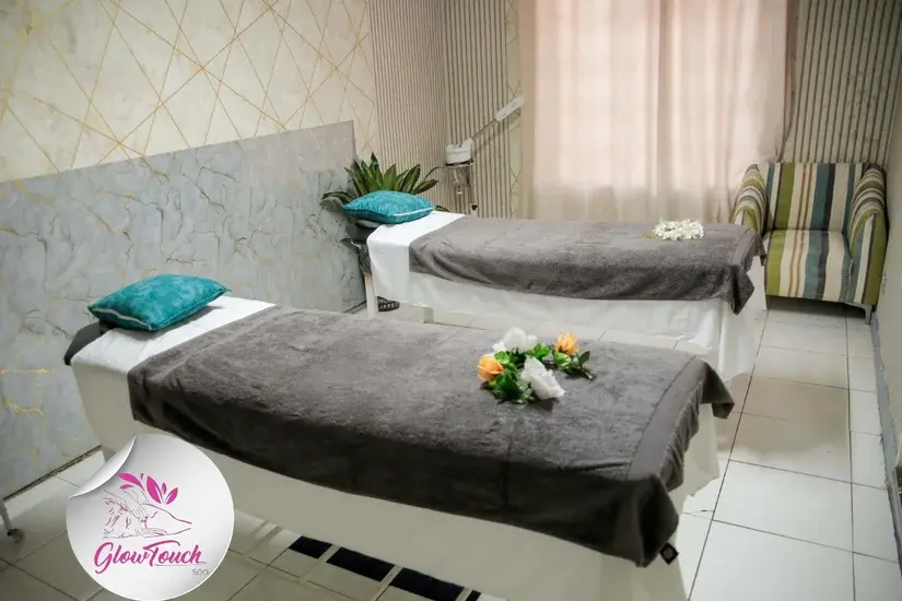 Spa treatments including massage, facials and waxing at Glowtouch Spa Harare, Zimbabwe